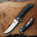 Bestech Knives Scimitar Liner Folding Knife 3.75" D2 Tool Steel Blade G10 Handle