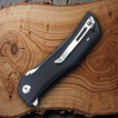Bestech Knives Scimitar Liner Folding Knife 3.75" D2 Tool Steel Blade G10 Handle
