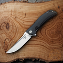 Bestech Knives Scimitar Liner Folding Knife 3.75" D2 Tool Steel Blade G10 Handle