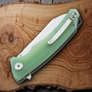 Bestech Knives TEXEL Folding Knife 3.25" D2 Tool Steel Blade Jade G10 Handle