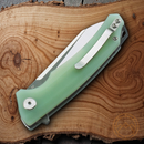 Bestech Knives TEXEL Folding Knife 3.25" D2 Tool Steel Blade Jade G10 Handle