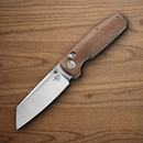 Bestech Knives Slasher Folding Knife 2.88" D2 Tool Steel Blade Natural Micarta Handle