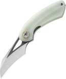 Bestech Knives Bihai Linerlock Folding Knife 2.13" 14C28N Steel Hawkbill Blade Jade G10 Handle G53F -Bestech Knives - Survivor Hand Precision Knives & Outdoor Gear Store