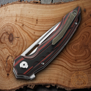 Bestech Knives Ornetta Folding Knife 3.63" N690 Steel Blade Carbon Fiber / G10 Handle