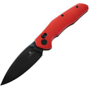 Bestech Knives Ronan B-Lock Folding Knife 3.25" 14C28N Sandvik Steel Blade Red G10 Handle MK02J -Bestech Knives - Survivor Hand Precision Knives & Outdoor Gear Store