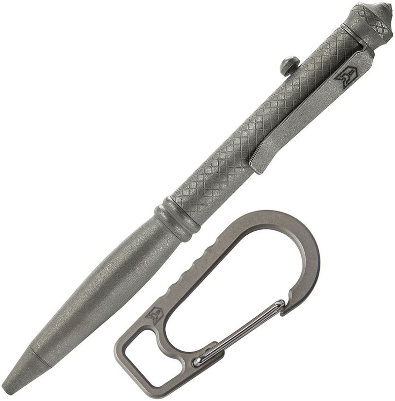 Bestech Knives Bestechman Scribe Pen 9000M Refill Bolt Action Gray Titanium Construction M17A -Bestech Knives - Survivor Hand Precision Knives & Outdoor Gear Store