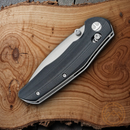 Bestech Knives Ronan B-Lock Folding Knife 3.25" 14C28N Sandvik Steel Blade Black G10 Handle