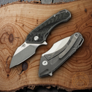 Bestech Knives Goblin Folding Knife 2.25" S35VN Steel Blade Carbon Fiber Handle