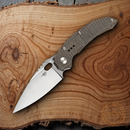 Bestech Knives Exploit Frame Folding Knife 3.13" S35VN Steel Blade Titanium Handle