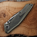 Bestech Knives Togatta Folding Knife 3.75" Bohler M390 Steel Blade Titanium/Timascus Handle