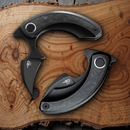Bestech Knives Strelit Folding Knife 2.13" Bohler M390 Steel Blade Titanium/Carbon Fiber Handle