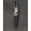 Bestech Knives Mothus Bar Lock Folding Knife 3.5" Bohler M390 Steel Blade Bronze And Gray Titanium Handle T2206C -Bestech Knives - Survivor Hand Precision Knives & Outdoor Gear Store