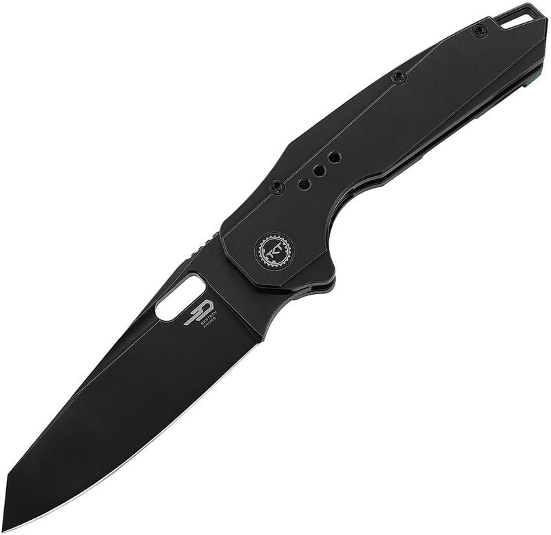 Bestech Knives Nyxie Framelock Folding Knife 3.38" S35VN Steel Blade Black Titanium Handle T2209B -Bestech Knives - Survivor Hand Precision Knives & Outdoor Gear Store