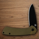Buck Onset Folding knife 3.38" S45VN Steel Blade OD Green G10 Handle