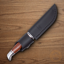 Buck Woodsman Heritage Fixed knife 4" 420HC Steel Blade Brown DymaLux Handle