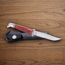 Buck Woodsman Heritage Fixed knife 4" 420HC Steel Blade Brown DymaLux Handle