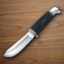 Buck Skinner Fixed knife 4" 420HC Steel Blade Black phenolic Handle