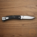 Buck 110 Slim Select Folding Knife 3.75" 420HC Steel Blade Black Glass Filled Nylon Handle