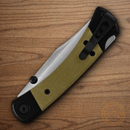Buck 110 Hunter Sport Folding Knife 3.75" CPM S30V Steel Blade Black/Green Aluminum/Micarta Handle
