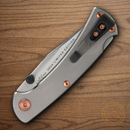 Buck Slim Pro TRX Folding Knife 3.13" S45VN Steel Blade Bead Blast Finish Titanium Handle