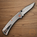 Buck Slim Pro TRX Folding Knife 3.13" S45VN Steel Blade Bead Blast Finish Titanium Handle