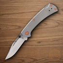 Buck Slim Pro TRX Folding Knife 3.13" S45VN Steel Blade Bead Blast Finish Titanium Handle