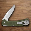 Buck 112 Slim Select Folding Knife 3" 420HC Steel Blade OD Green Nylon Handle