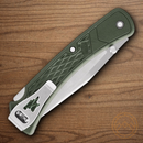 Buck 112 Slim Select Folding Knife 3" 420HC Steel Blade OD Green Nylon Handle