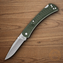 Buck 112 Slim Select Folding Knife 3" 420HC Steel Blade OD Green Nylon Handle