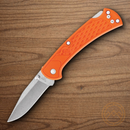 Buck 112 Slim Select Folding Knife 3" 420HC Steel Blade Orange Nylon Handle