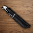 Buck Brahma Fixed Knife 4.5" 420HC Steel Blade Black Phenolic Handle