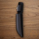 Buck Brahma Fixed Knife 4.5" 420HC Steel Blade Black Phenolic Handle