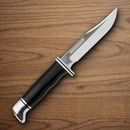 Buck Brahma Fixed Knife 4.5" 420HC Steel Blade Black Phenolic Handle