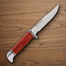 Buck Brahma Heritage Series Fixed Knife 4.5" 420HC Steel Blade Brown DymaLux Handle