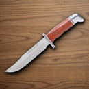 Buck 19 Special Heritage Series Fixed Knife 6" 420HC Steel Blade Brown DymaLux Handle