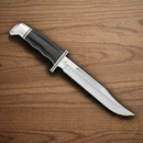 Buck General Fixed Knife 7.38" 420HC Steel Blade Black Phenolic Handle