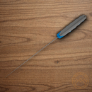 Buck 147 Hookset Kitchen Knife 9" 5Cr15MoV Steel Blade Blue/Gray TPE Handle