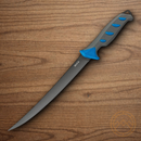 Buck 147 Hookset Kitchen Knife 9" 5Cr15MoV Steel Blade Blue/Gray TPE Handle