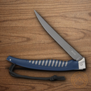 Buck Silver Creek Kitchen Knife 6.38" 420J2 Steel Blue TPR Handle