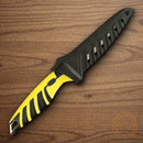 Buck Mr Crappie Kitchen Knife 4" 420J2 Steel Blade Black/Yellow Nylon Handle