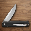 Buck Langford Folding Knife 3.38" 7Cr17MoV Steel Blade Black G10 Handle