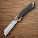 Buck HiLine XL Folding Knife 3.75" D2 Tool Steel Blade Black Micarta Handle