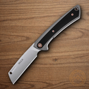 Buck HiLine Folding Knife 3.25" D2 Tool Steel Blade Gray/Black Aluminum/G10 Handle