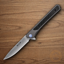 Buck Cavalier Folding Knife 3.38" 7Cr17MoV Steel Blade Gray Aluminum Handle