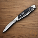 Buck Cadet Pocket Knife 420HC Steel Blades Black Valox Handle