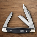 Buck Cadet Pocket Knife 420HC Steel Blades Black Valox Handle