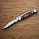 Buck Cadet Pocket Knife 420HC Steel Blades Granadillo Wood Handle