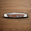 Buck Cadet Pocket Knife 420HC Steel Blades Granadillo Wood Handle