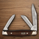 Buck Cadet Pocket Knife 420HC Steel Blades Granadillo Wood Handle
