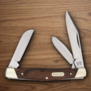 Buck Stockman Pocket Knife 420HC Steel Blade Wood Handle